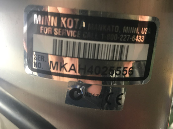 Electric Outboard Motor serial number