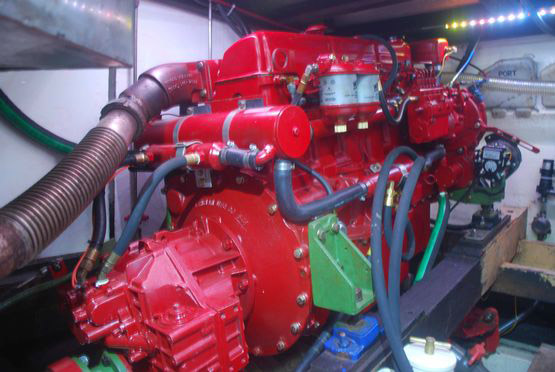 Schooner Ford engine