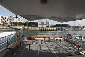 Charter Catamaran 58FT outdoor entertainment area
