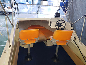 Cruise Craft 15FT Speedboat forward cabin