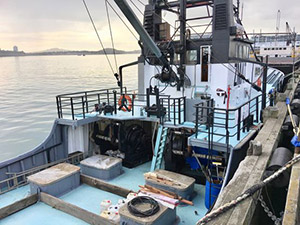 30 metre trawler deck gear
