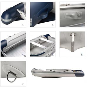 Vetus VIB230 Inflatable Boat details