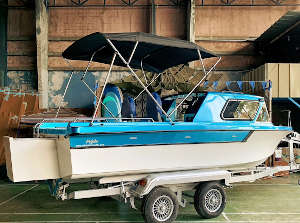 Pride Cuddy-cabin speed boat for sale