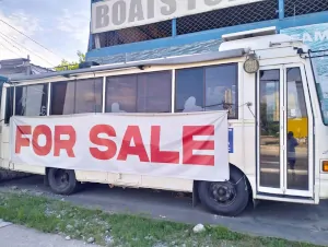 Convertible Bus For Sale side view