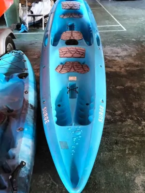 Two Seat Kayak Blue